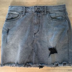 Joe's Jean's Distressed Mini Skirt